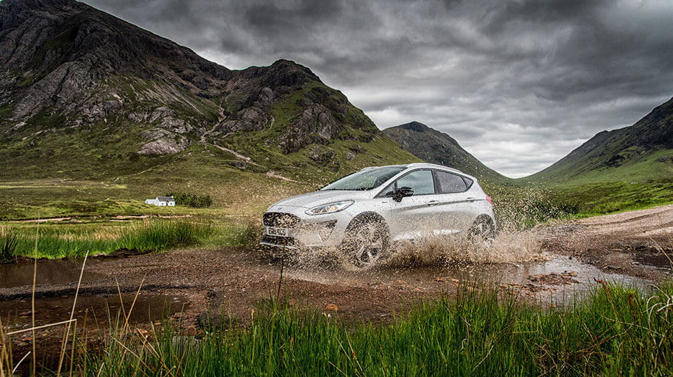 Ford fiesta review - Ford driving terrain